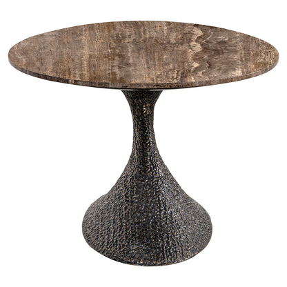 Eettafel Russo bruin aluminium