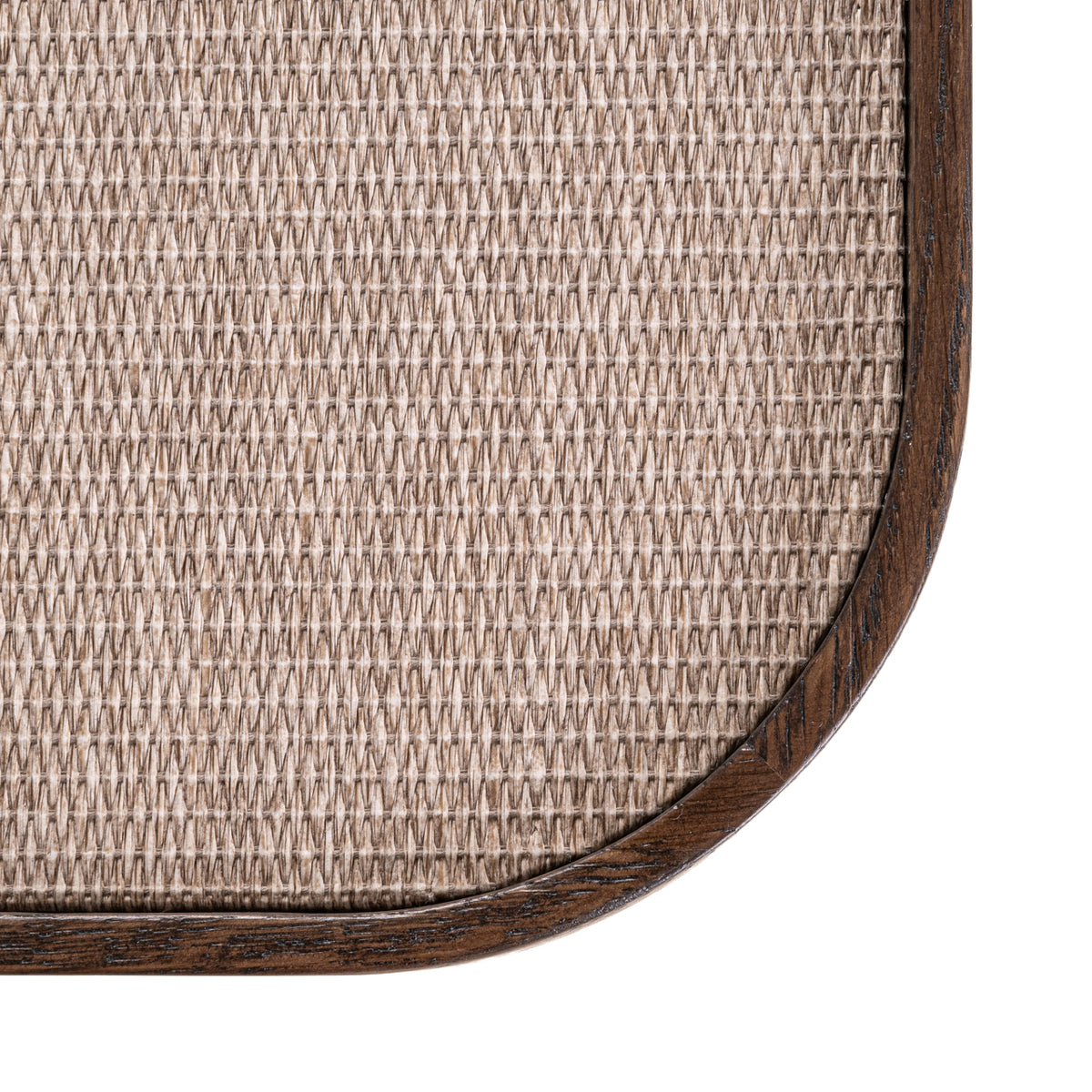 Sidetable Willox beige eikenhout, detail van het materiaal