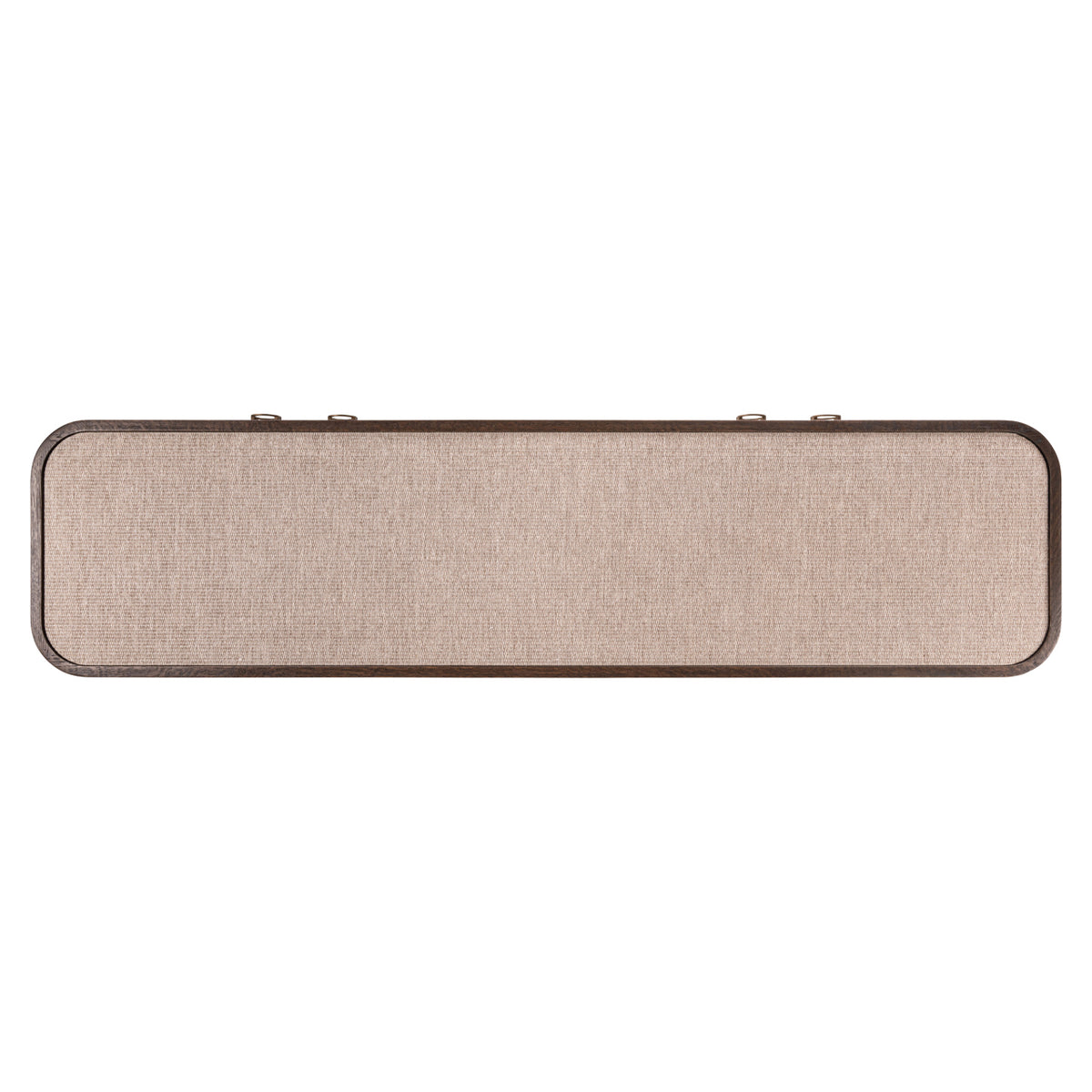 Dressoir Willox beige eikenhout 4-doors, bovenaanzicht op witte achtergrond