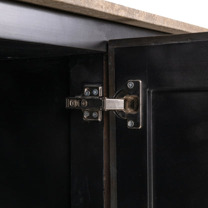 TV-meubel Russo bruin travertin