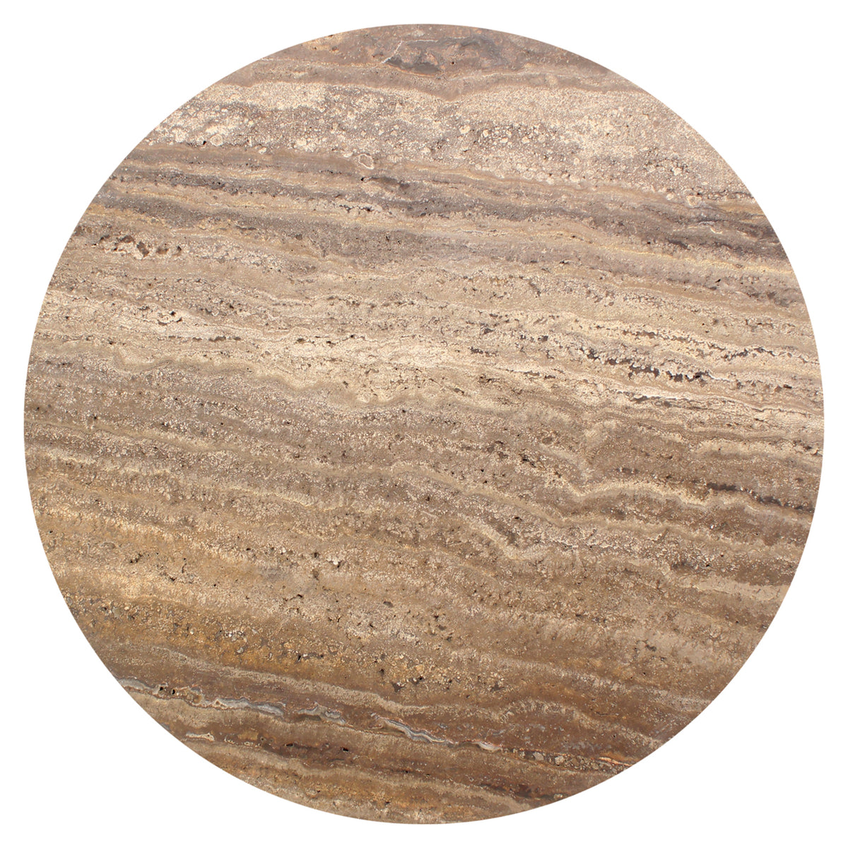 Bijzettafel Russo bruin mdf, detail van het materiaal