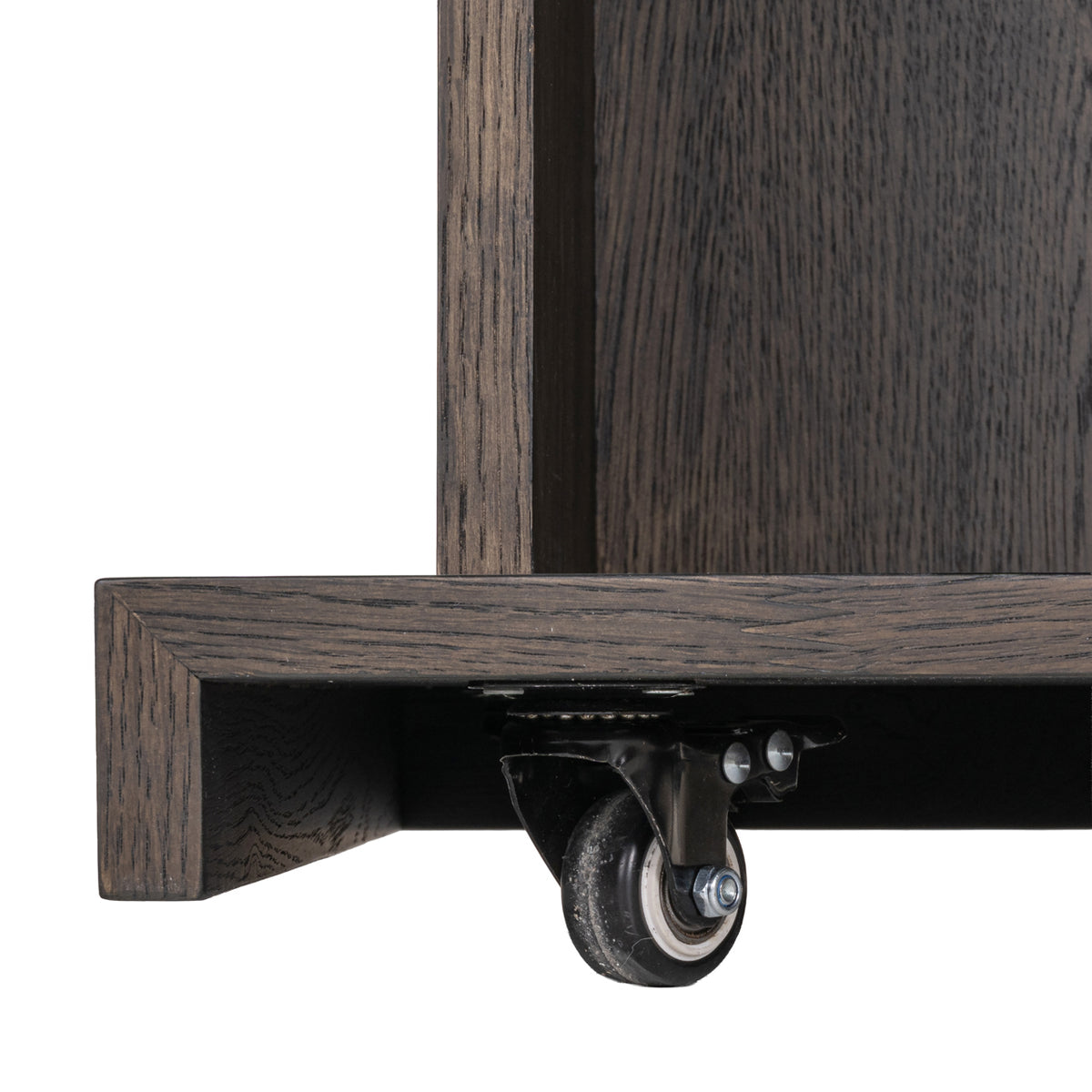 Bartafel Ritz bruin mdf, detail van het materiaal