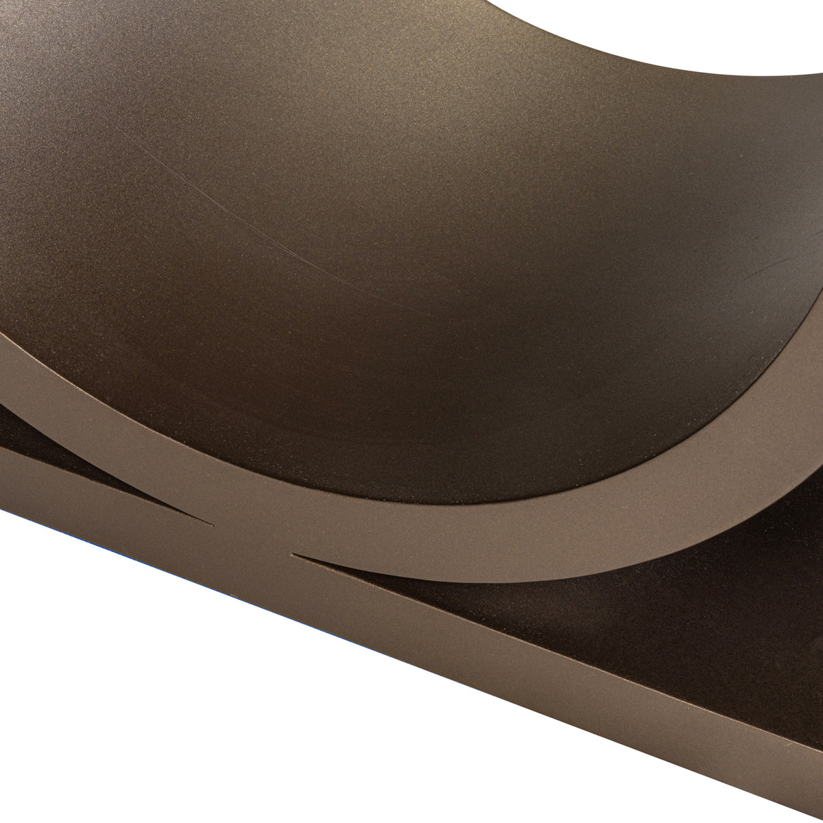 Eettafel Windsor walnoot mdf, detail van het materiaal