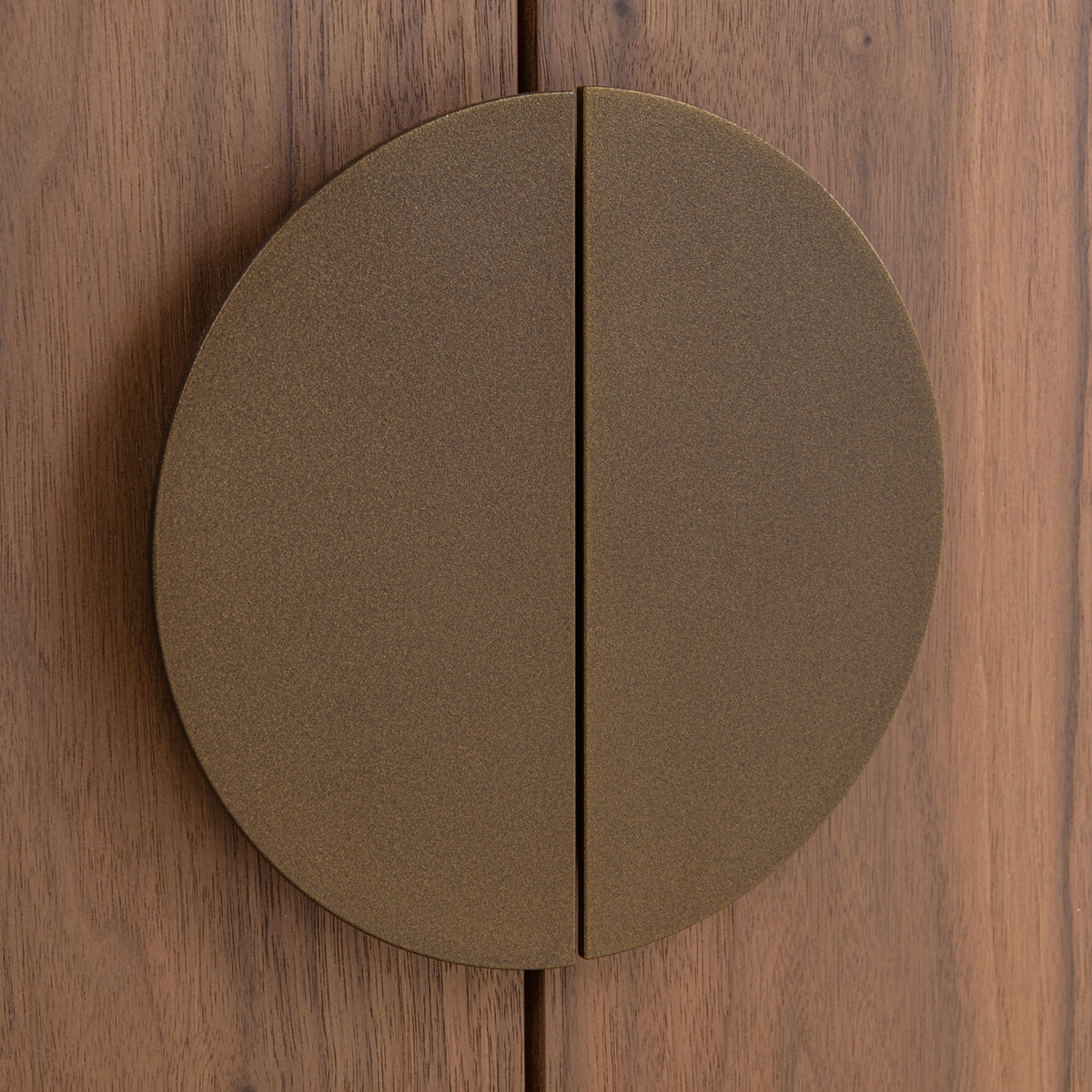 Vitrinekast Windsor walnoot mdf