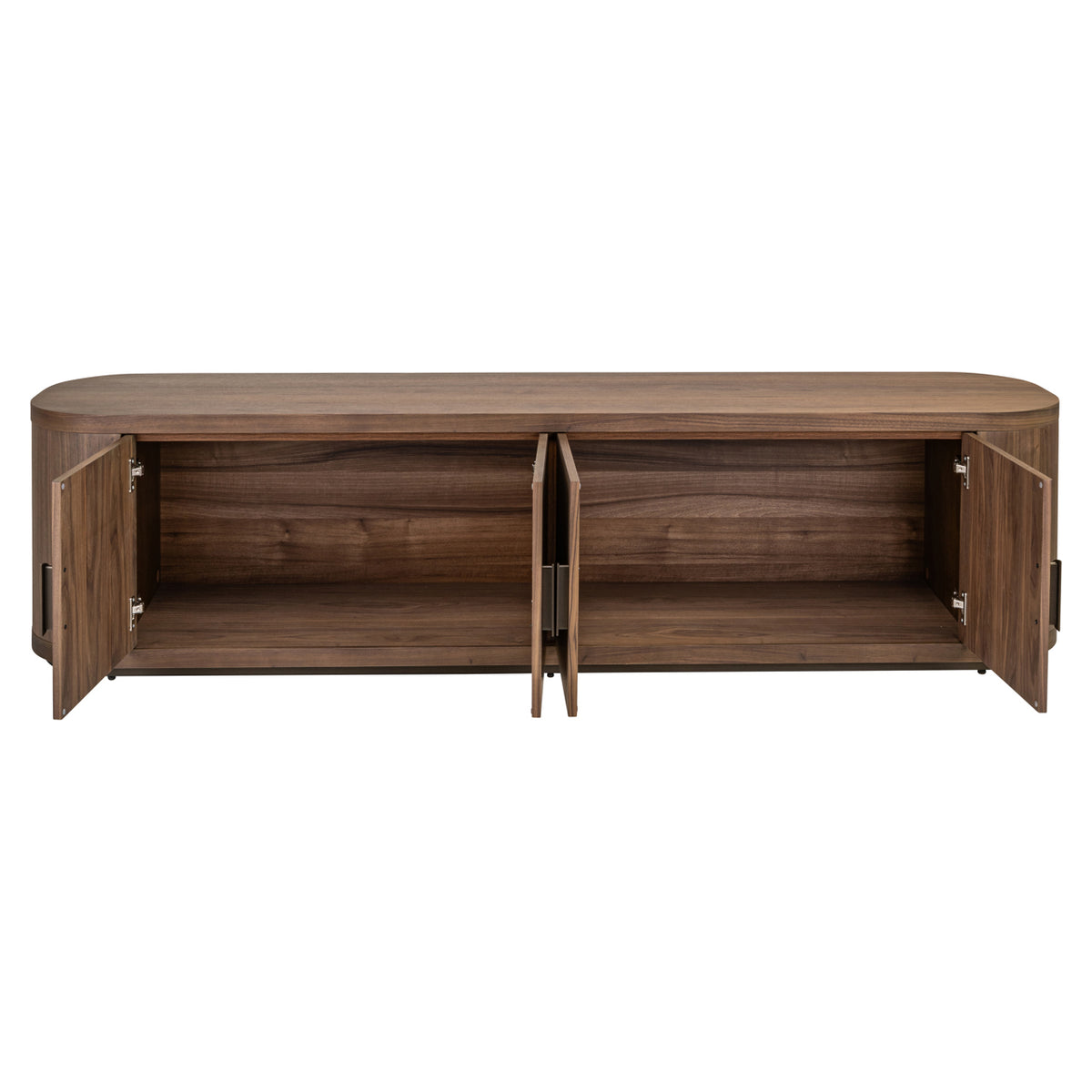 TV-meubel Windsor walnoot mdf, detail van de functie