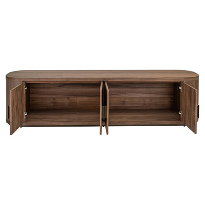 TV-meubel Windsor walnoot mdf, detail van de functie