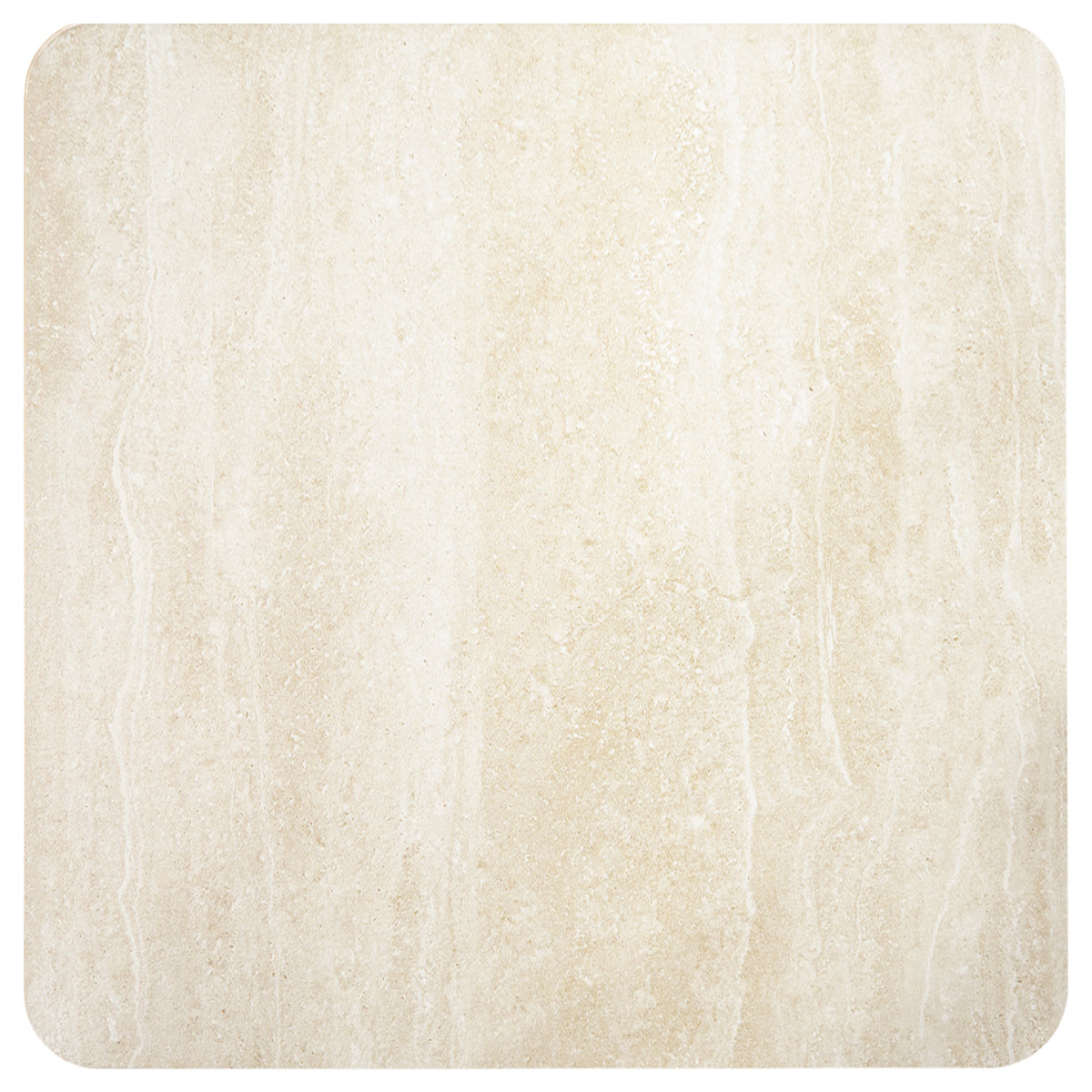 Eettafel Ritz bruin mdf 70 cm, bovenaanzicht op witte achtergrond