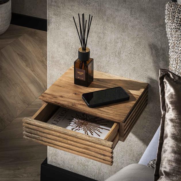 Nachtkastje Ana | Acaciahout Naturel