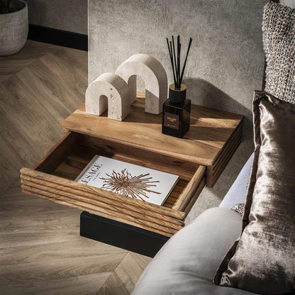 Nachtkastje Ana | Acaciahout Naturel