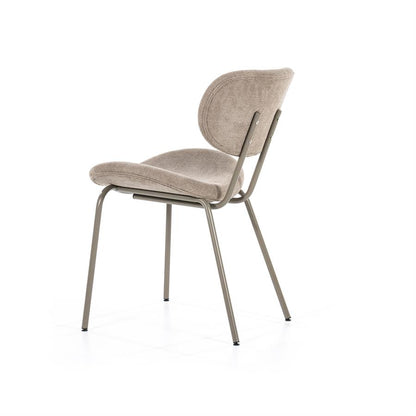 Eetkamerstoel Venus | Bruin Stof