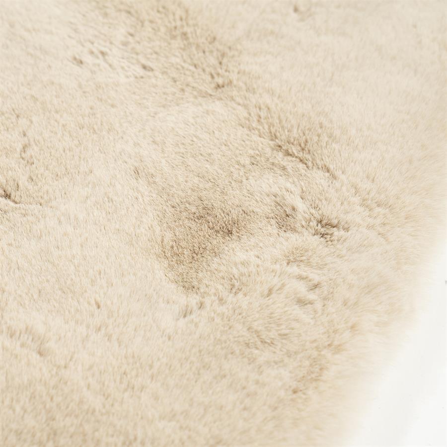 Vloerkleed Zena | Beige Polyester — Detail