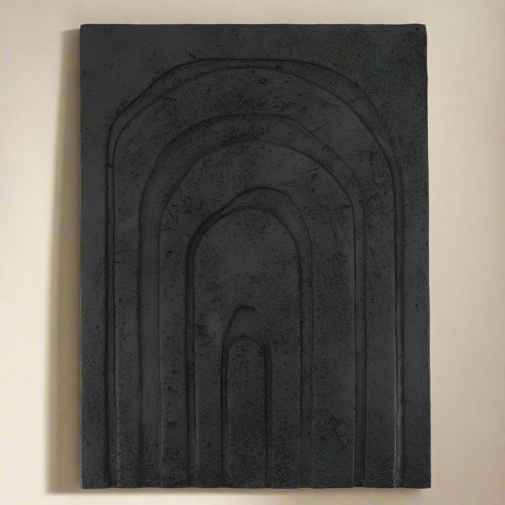 Wand decoratie Hermes | Zwart Ecomix