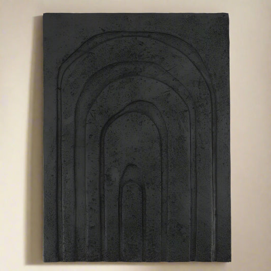 Wand decoratie Hermes | Zwart Ecomix