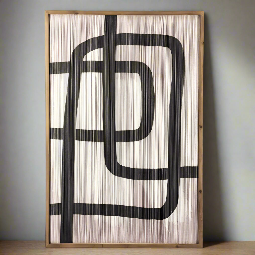 Wand decoratie Poseidon | Zwart