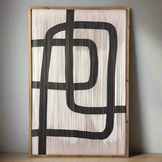 Wand decoratie Poseidon | Zwart