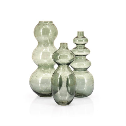 Vaas & Pot Viva groen glas groot