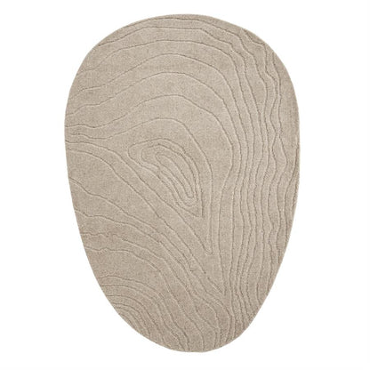 Vloerkleed Pebble | Beige 100% Wol