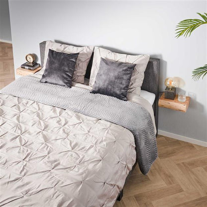 Nachtkastje Tree XS |  1 Lade | Set van 2 | Naturel Massief Acacia