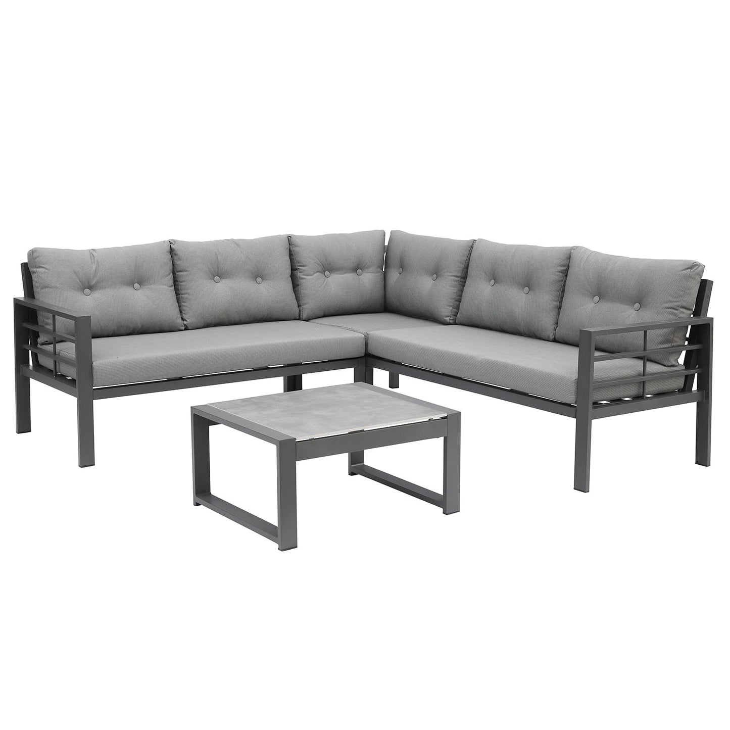 Loungeset Elba | Grijs