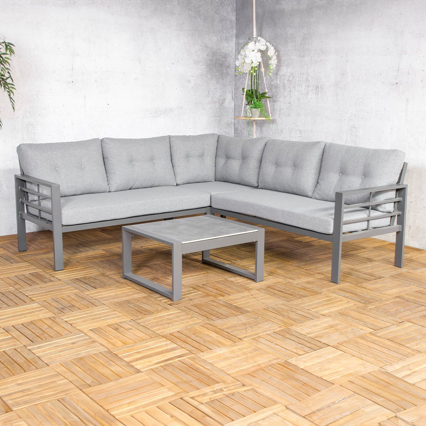 Loungeset Elba | Grijs