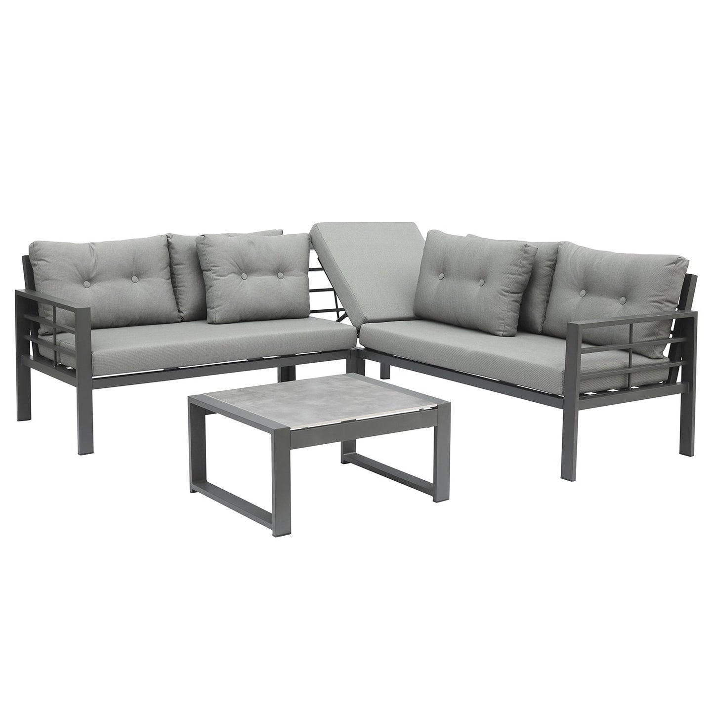 Loungeset Elba | Grijs