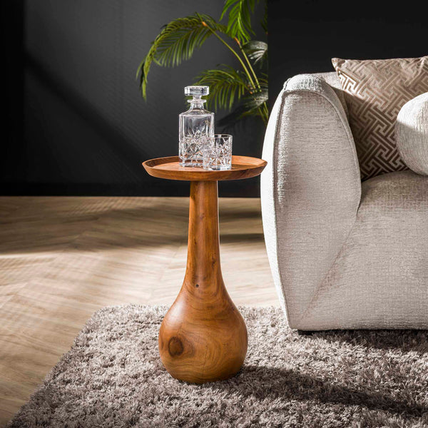 Bijzettafel Emma | Naturel Acaciahout