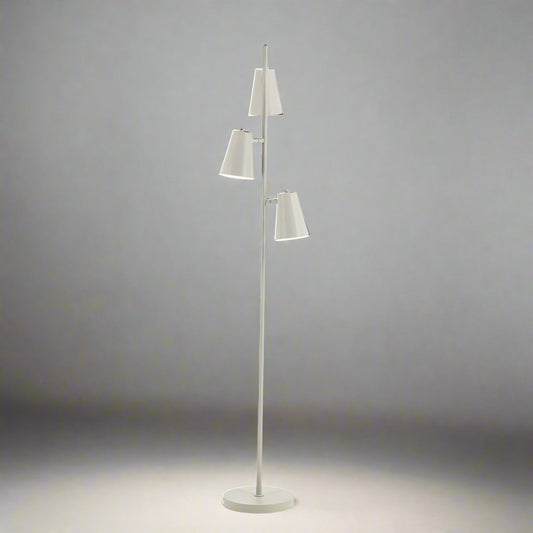 Vloerlamp Cole | Beige Metaal