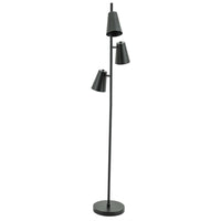 Vloerlamp Cole | Zwart Metaal
