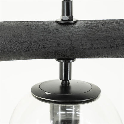 Hanglamp Beatrix | Zwart Mangohout