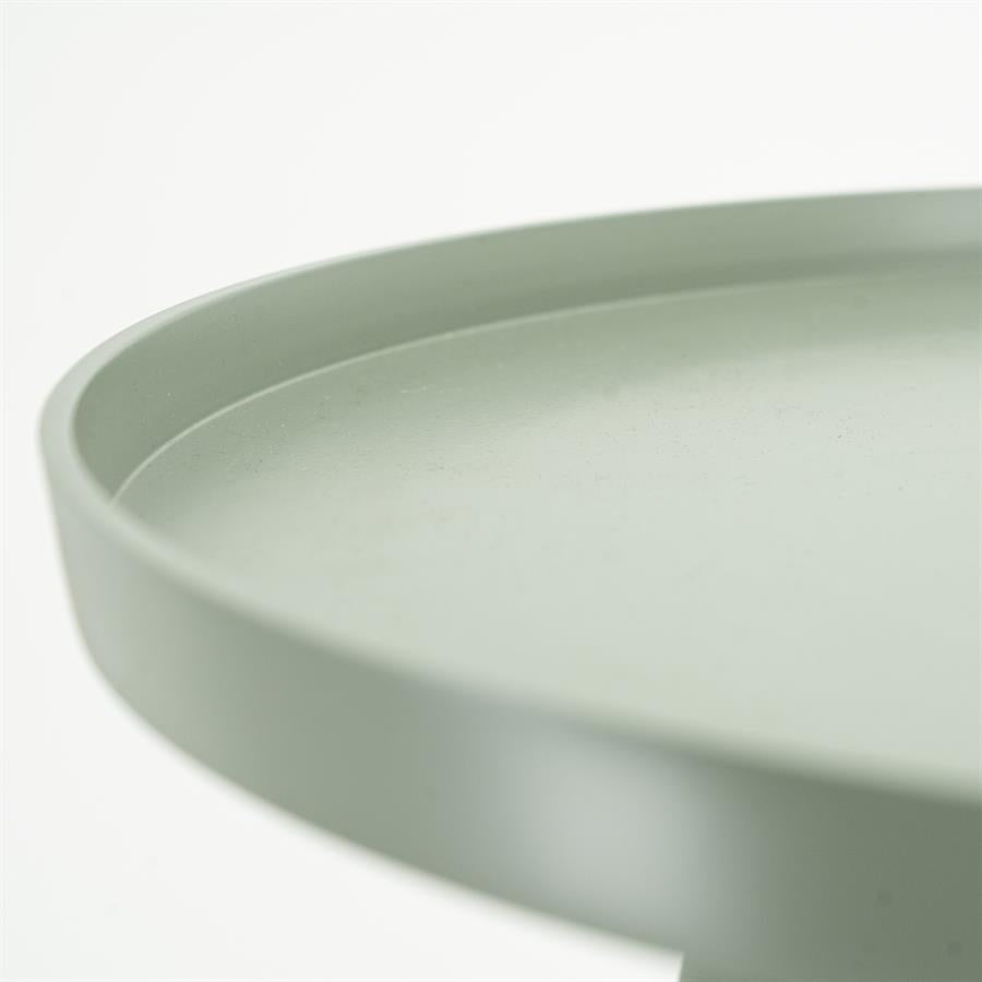 Bijzettafel Bean | Groen Metaal