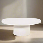 Salontafel Sten | Wit Aluminium