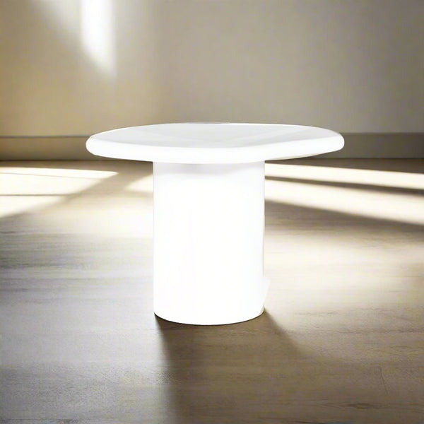 Bijzettafel Seki | Wit Magnesium Oxide