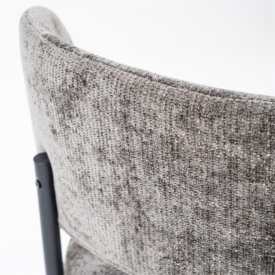 Eetkamerstoel Oasis | Bruin Stof