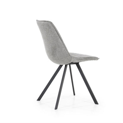 Eetkamerstoel Boy | Grijs Stof