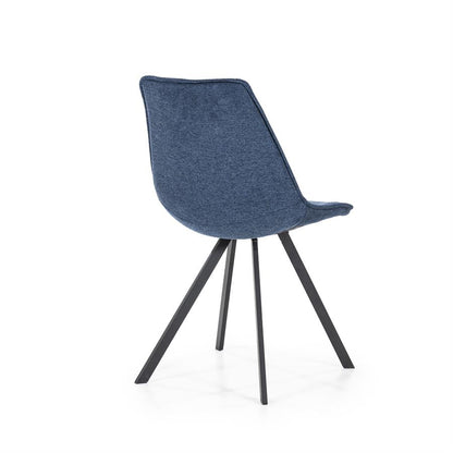 Eetkamerstoel Boy | Blauw Stof
