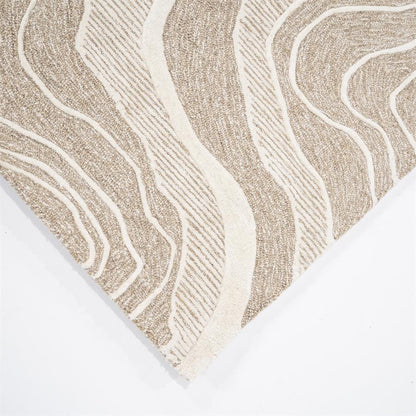 Vloerkleed Soil | Beige 100% Wol