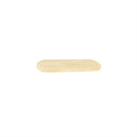 Wand decoratie Kiera naturel hout, vooraanzicht op witte achtergrond