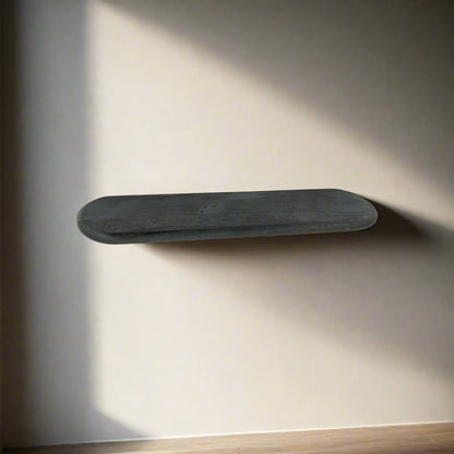 Wand decoratie Kiera | Zwart Hout