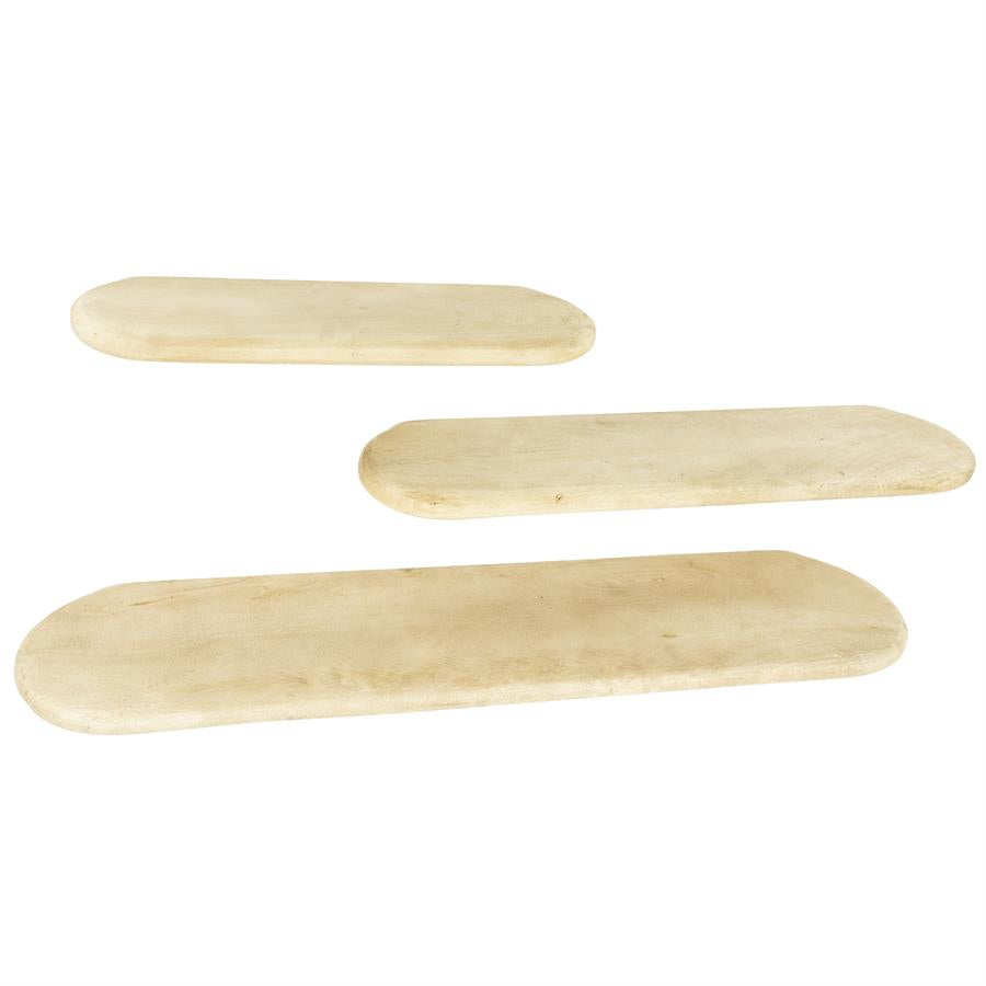 Wand decoratie Kiera | Naturel Hout