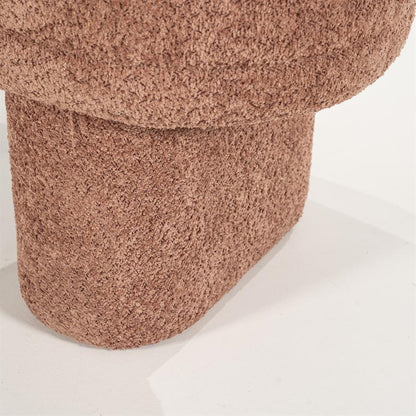 Poef Rama | Terracotta Polyester