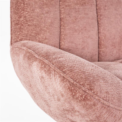 Fauteuil Derby | Roze Stof