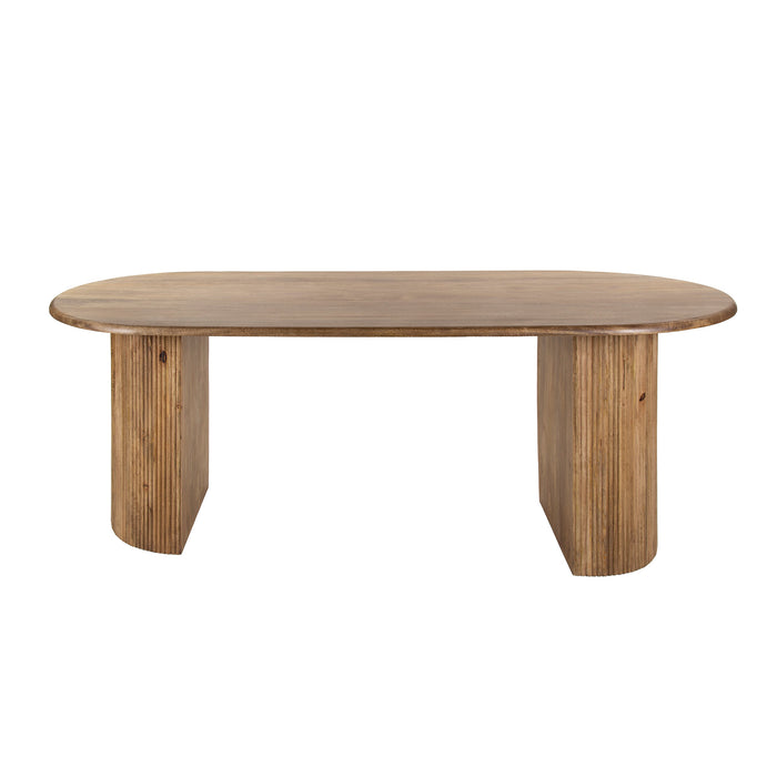 Eettafel Wave | Deens Ovaal | Mangohout