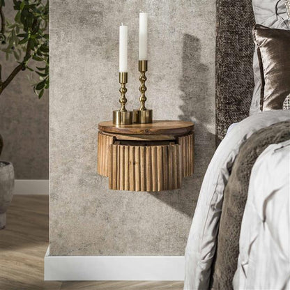 Nachtkastje Rosin | Mangohout Naturel