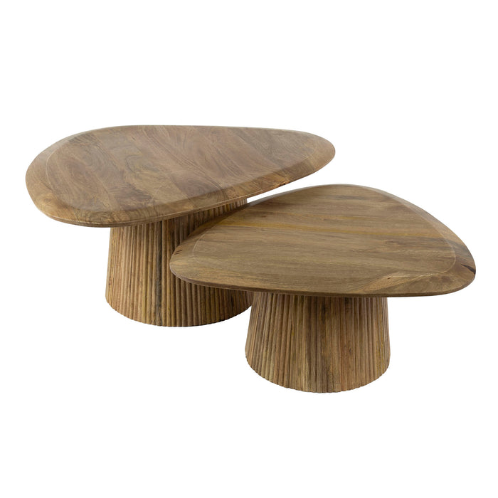 Salontafel Wave | Mangohout  Naturel