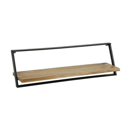Wandschap set/3 Lean | Naturel massief acacia