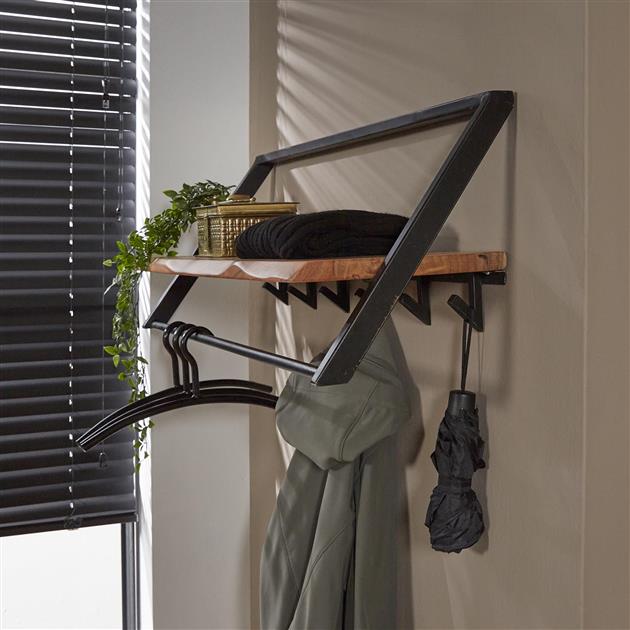 Kapstok Lean | Naturel Massief Acacia