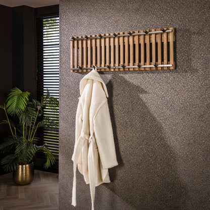 Kapstok Tweak | 13 Haken | Naturel Mangohout