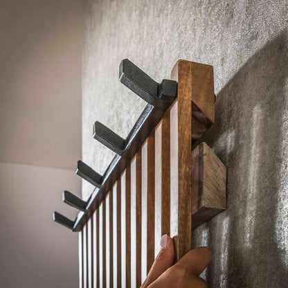 Kapstokrek Tweak | Zandkleur Massief Mango