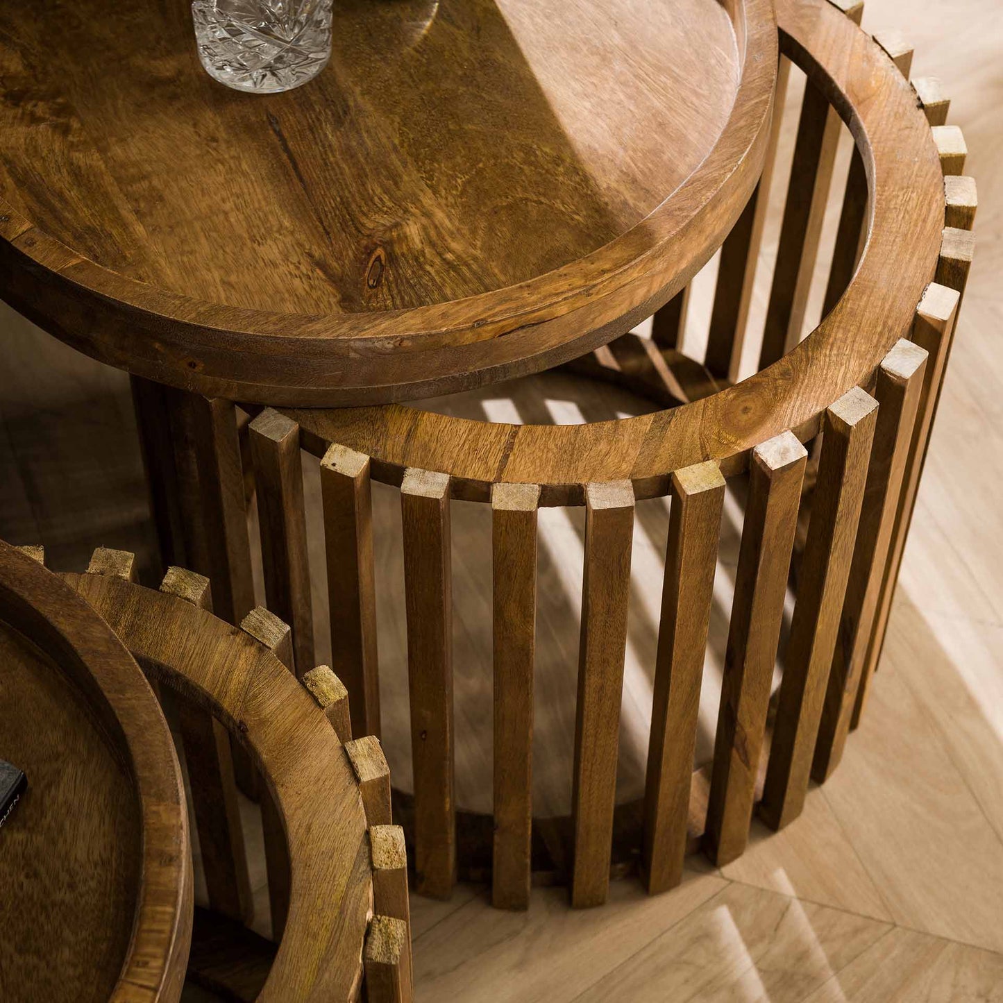 Bijzettafel Tweak | Naturel Mangohout