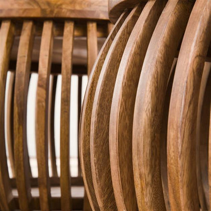 Salontafel Tweak Curve | Set van 2 | Naturel Mangohout